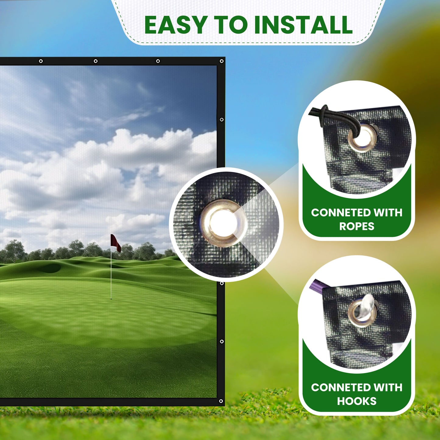 Golf Impact Screen