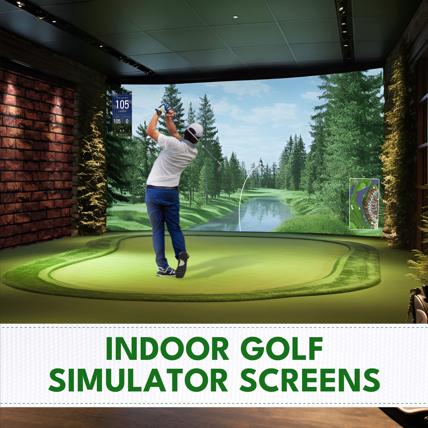 Golf Impact Screen