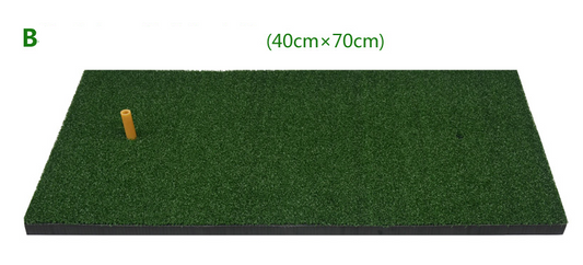 Golf Practice Mat with Golf Rubber Tee