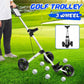 Golf Buggy Push Pull Trolley 3 wheel