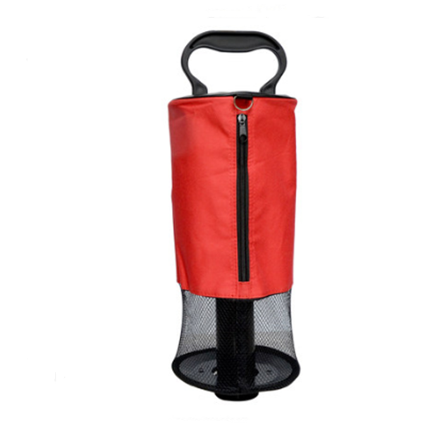 Detachable Portable Golf Pick Up Retriever Zipper Storage Bag Ball Collector Outdoor Sport Gear