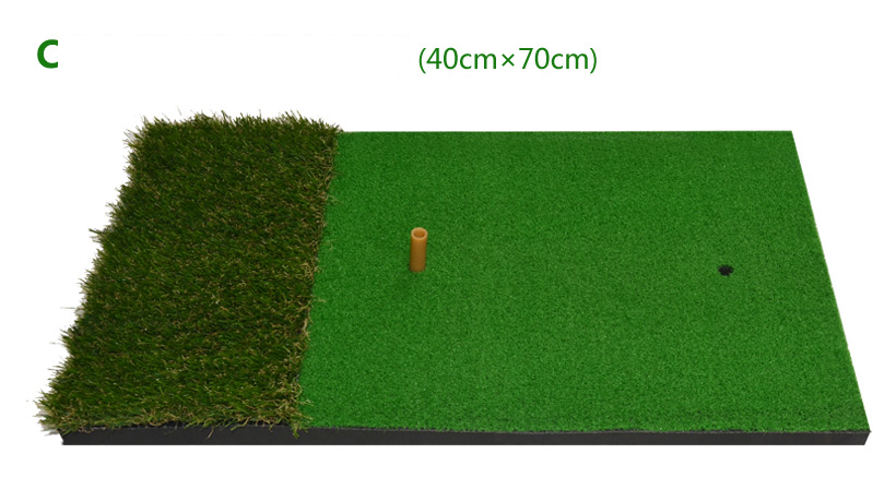 Golf Practice Mat with Golf Rubber Tee