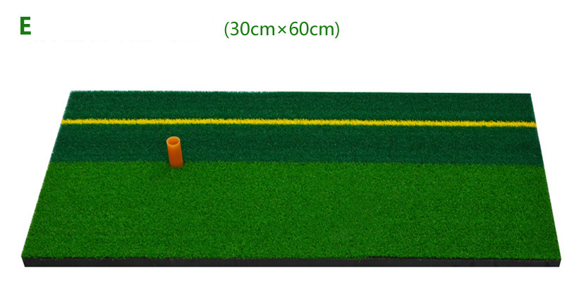 Golf Practice Mat with Golf Rubber Tee