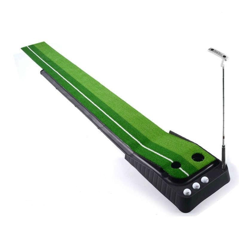 Portable Golf Putter Trainer With Back Track Simulation