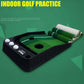 Portable Golf Putter Trainer With Back Track Simulation